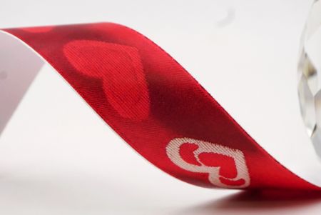 Klassisches Valentinstagsherz Jacquardband_AI-KN